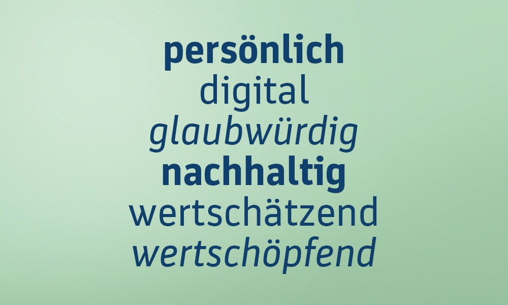 Unsere Werte